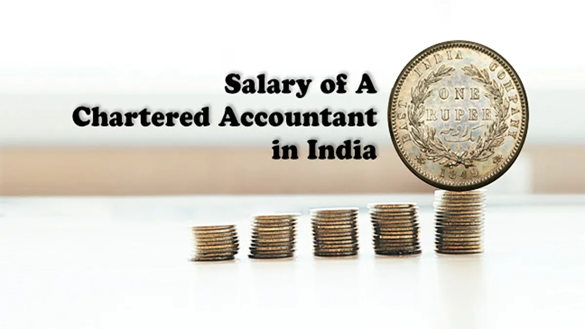 Chartered Accountant or CA Salary in India 