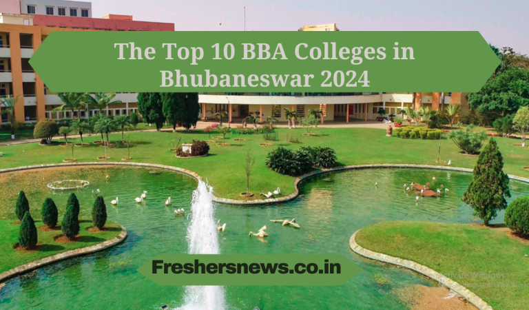 The Top 10 BBA Colleges in Bhubaneswar 2024