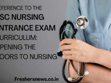 Reference to the BSc Nursing Entrance Exam Curriculum: Opening the Doors to Nursing