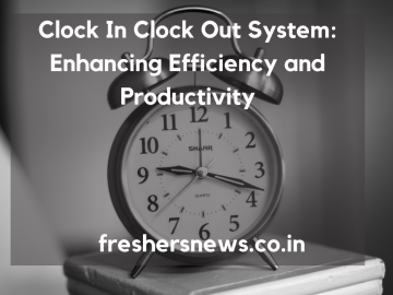 Clock In Clock Out System