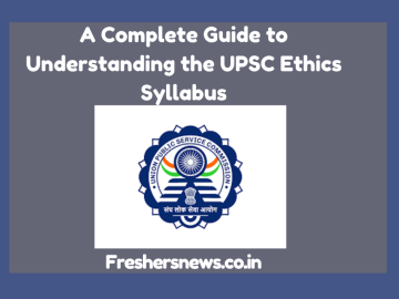 UPSC Ethics Syllabus