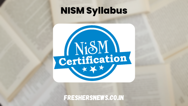 NISM Certifications