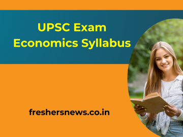 UPSC Exam Economics Syllabus