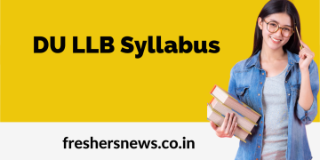 DU LLB Syllabus