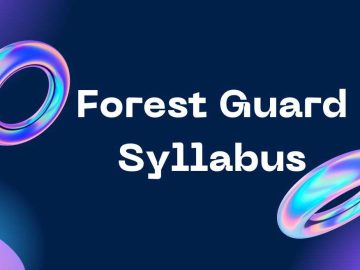 Forest Guard Syllabus