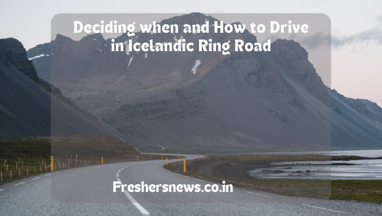 Deciding when and How to Drive in Icelandic Ring Road