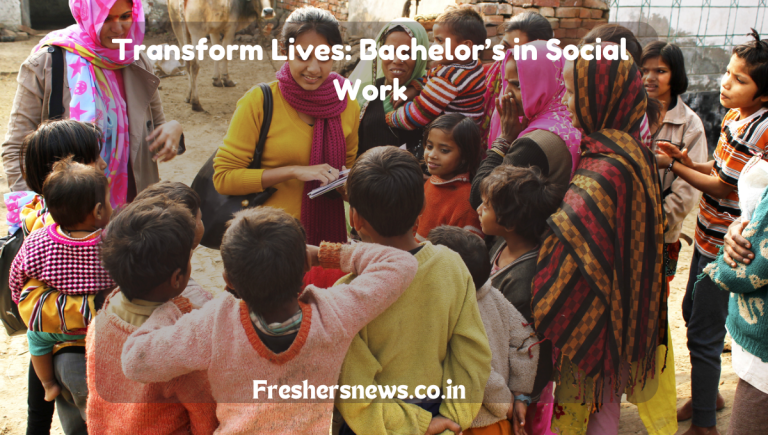 Bachelor’s in Social Work