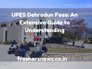 UPES Dehradun Fees