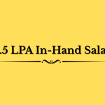 10.5 LPA In-Hand Salary