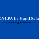 12.5 LPA In-Hand Salary